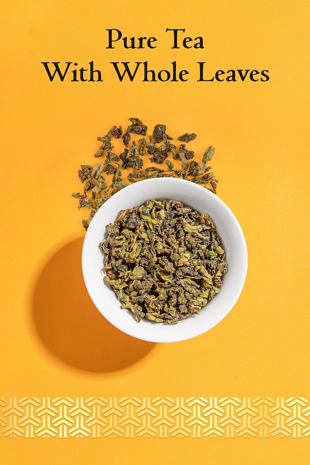 TeaRove Tie Guan Yin Oolong Tea Loose Leaf, Medium Caffeinated, 16oz/456g, Premium Chinese Oolong Tea Whole Leaves, Enjoy Hot or Iced, Orchid Bloom & Woody Hint, Clean Aftertaste