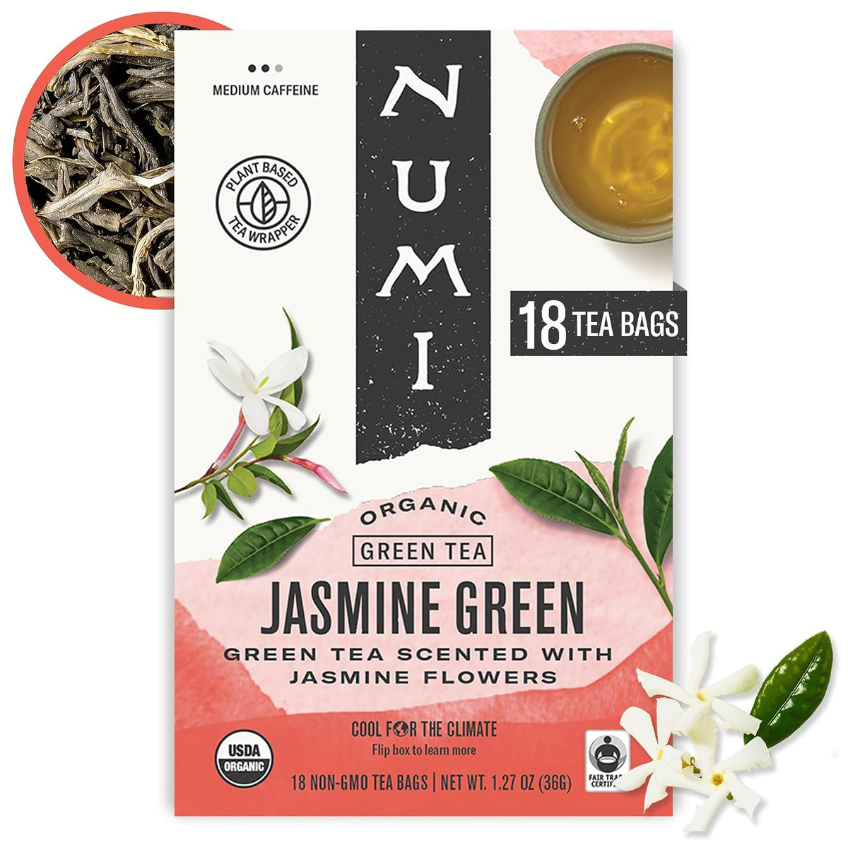 Numi Organic Jasmine Green Tea