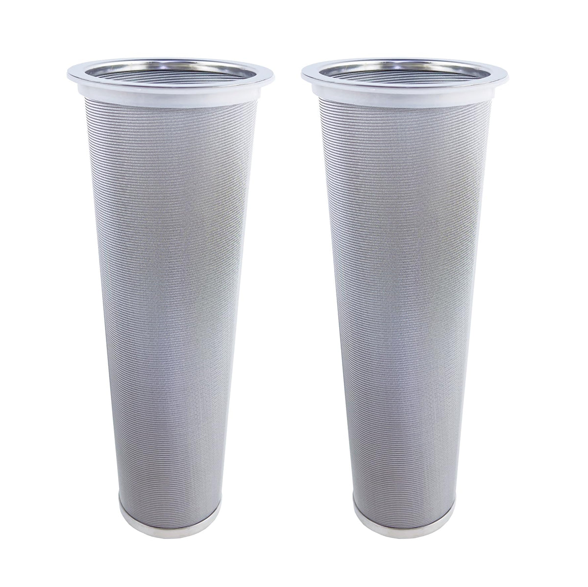 iAesthete 2 Pack - Ultra Fine Cold Brew Coffee Filter For 64 OZ and Larger Wide Mouth Mason Jar, Food Grade 304 (18/8)