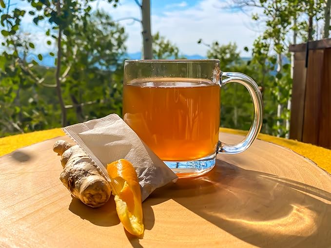 Jade Tea -Organic Liver Detox Tea & Spleen Detox Tea - Organic Dandelion Root, Burdock Root, Ginger Root & Orange Peel - Supports Liver, Gallbladder & and Spleen Health - Orange Spice - Made in USA