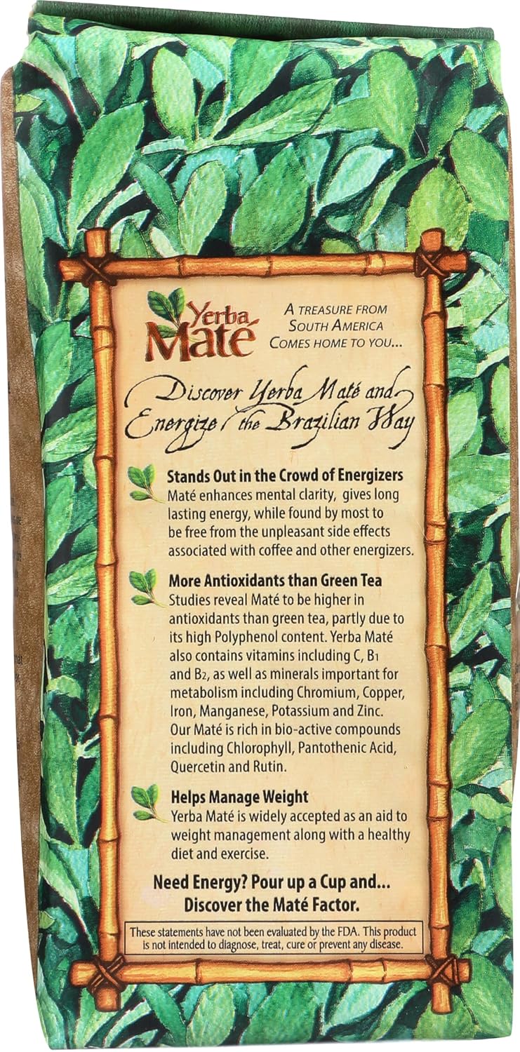 THE MATE FACTOR Organic Fresh Green Yerba Mate, 12 OZ