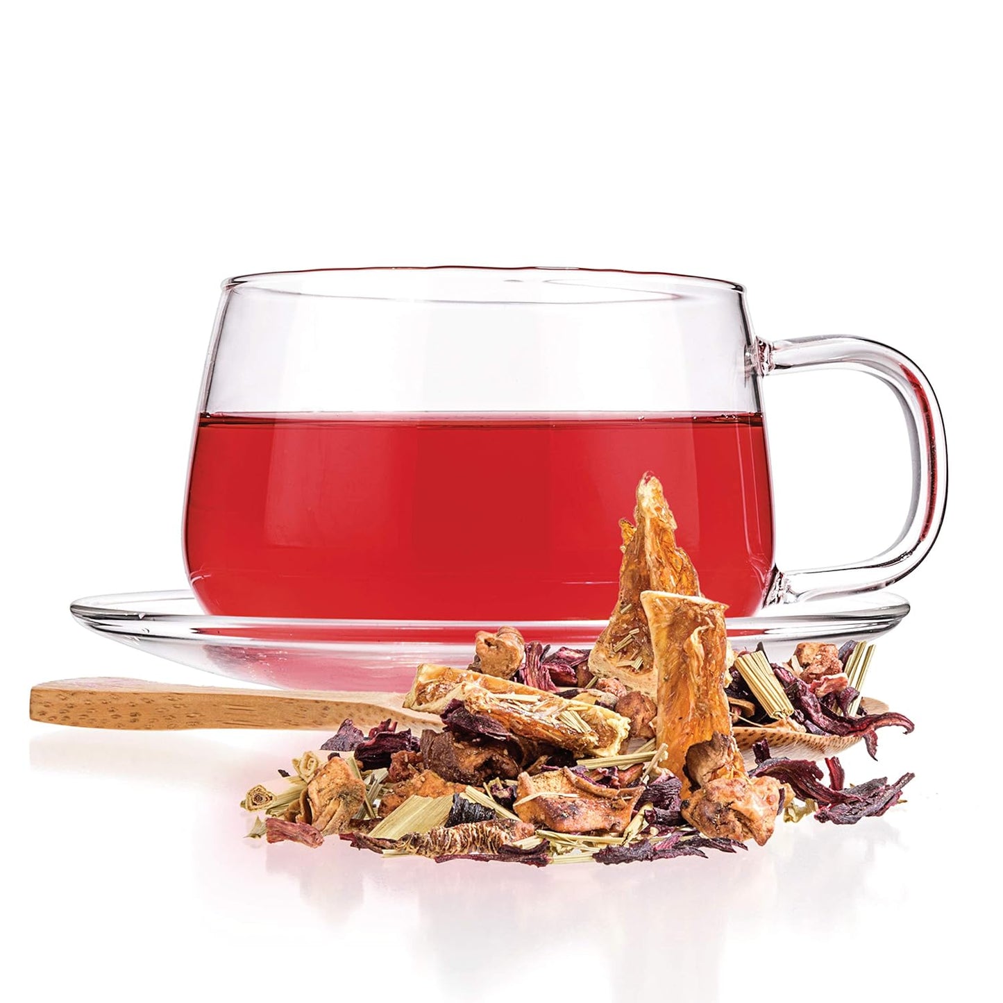 Tealyra - Strawberry Orange Sunrise - Hibiscus Strawberry Lemongrass - Herbal Fruity Loose Leaf Tea - Vitamins and Antioxidants Rich - Low Caffeine - All Natural - 112g (4-ounce)