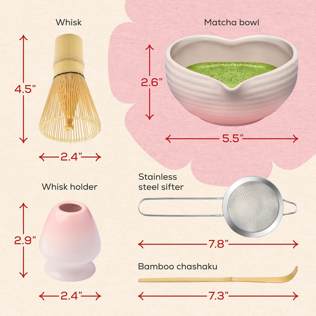 Rehny’s Matcha Whisk Set