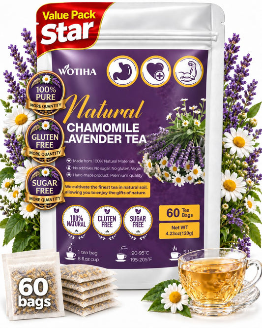 WOTIHA Chamomile Lavender Tea Bags