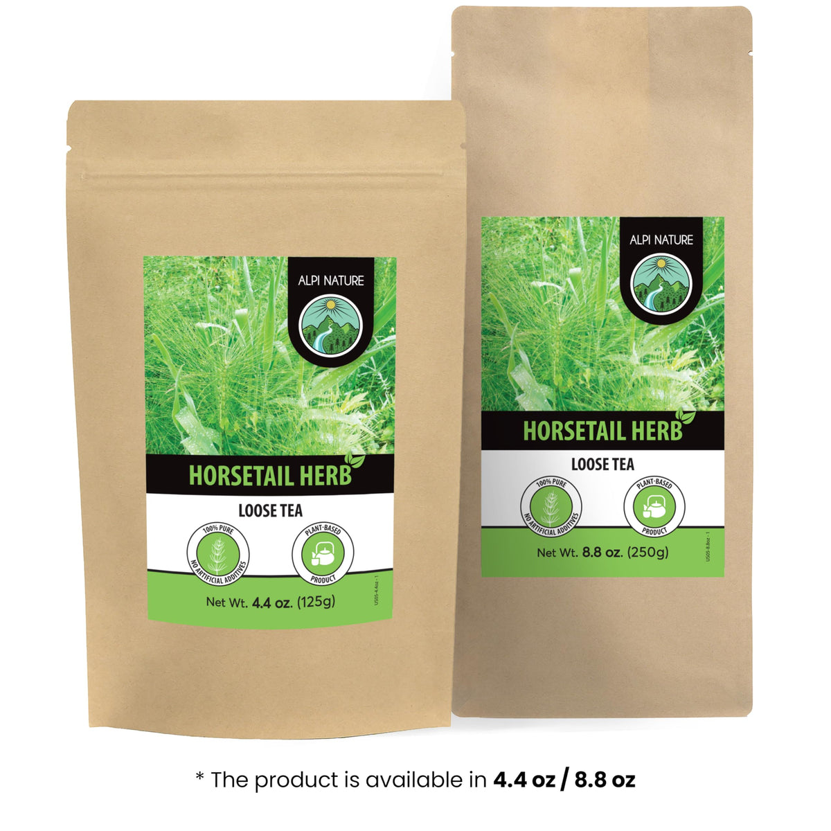 Alpi Nature Horsetail Herb 4.4 oz 125g, Dried Horsetail Herb for Infusions