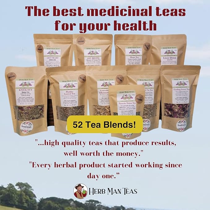 ACID BELLY TEA – Organic Herbal Blend for Digestive Comfort – Helps Ease Occasional Heartburn, Acidity, and Stomach Pain – Formulated by Master Herbalist Khabir – Non-GMO, No Additives