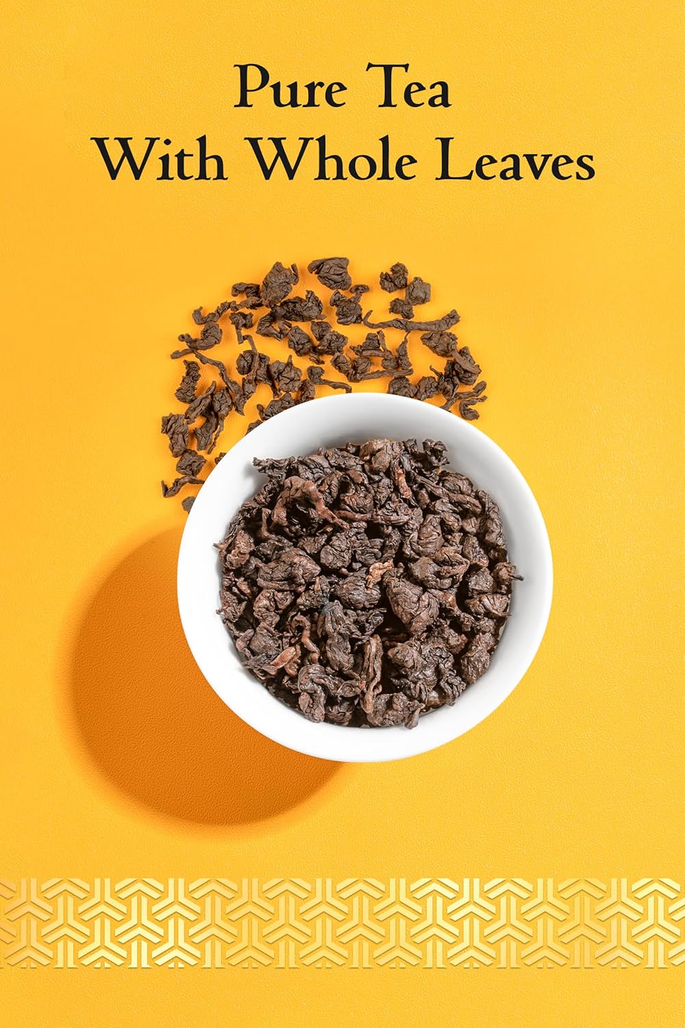 TeaRove Sunplum Oolong Tea Loose Leaf, Medium Caffeinated, 8oz/228g, Premium Chinese Oolong Tea Whole Leaves, Enjoy Hot or Iced, Light Caramel & Roasted Plum, Smooth Finish