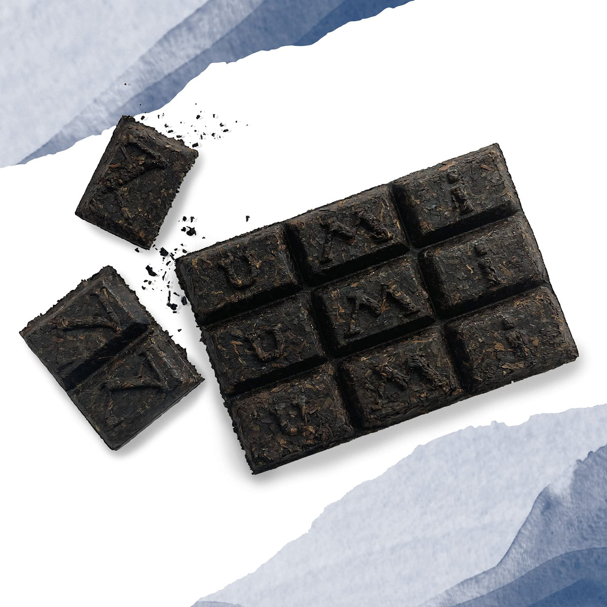 Numi Organic Aged Pu-erh Tea Brick, Fermented Loose Yunnan Dark Black Tea