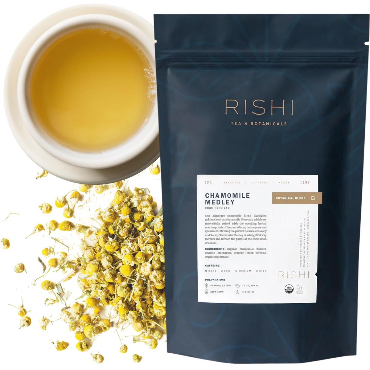 Rishi Tea Chamomile Medley Organic Loose Leaf Tea