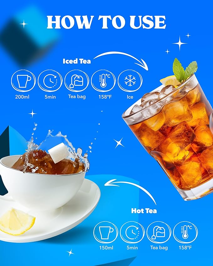 LOVARE Night Beautea Tea Bags 48 g - Made in Ukraine - Ceylon Black Tea, Cherry Berries, Cornflower Petals, Royal Pomegranate Plum - Individually Wrapped - Gift Box for Tea Lovers (24 x 2 g)