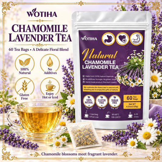WOTIHA Chamomile Lavender Tea Bags