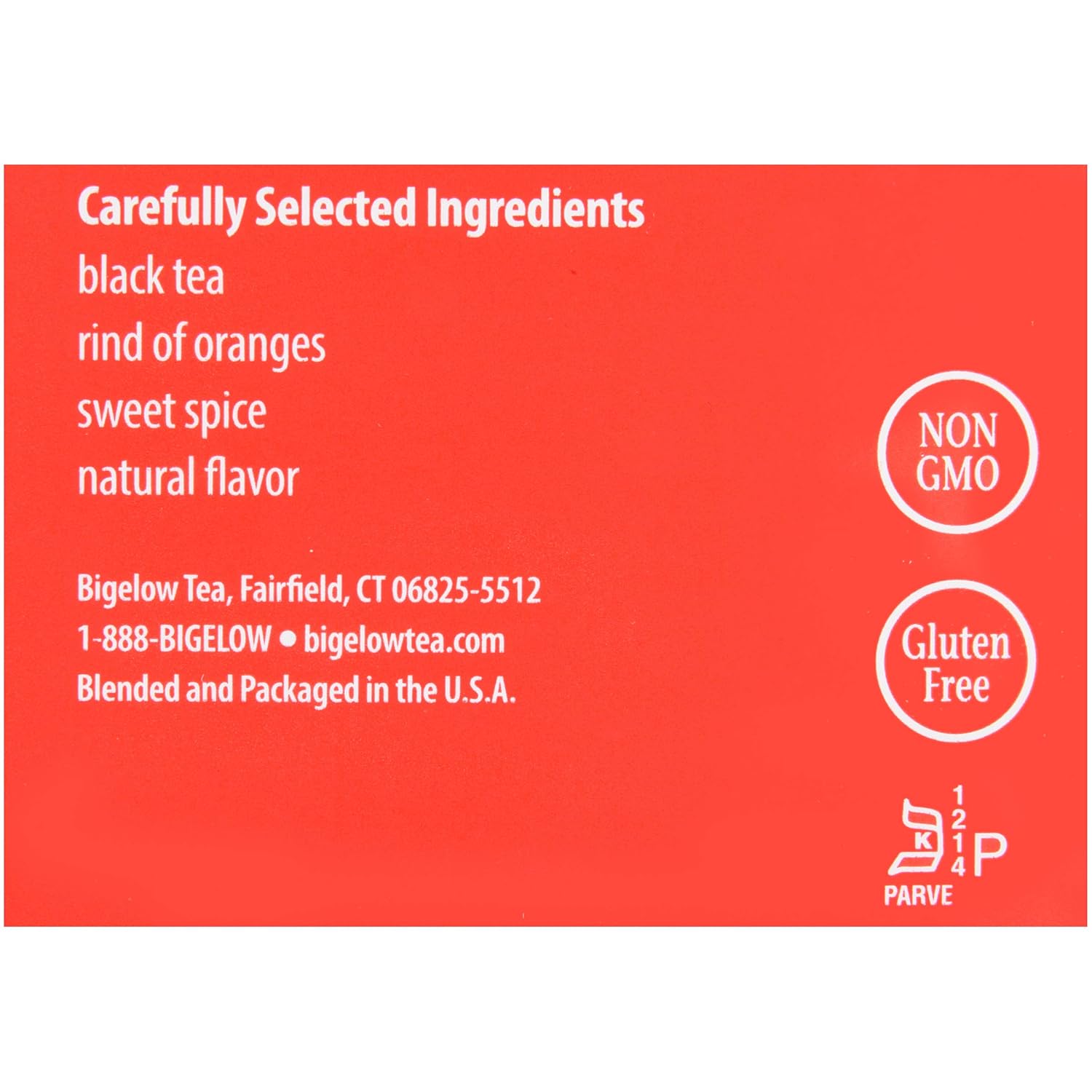 Bigelow Constant Comment Tea 28-Count Box (Pack of 1) Spiced Premium Black Tea with Orange Peel Antioxidant-Rich Full Caffeine Black Tea in Foil-Wrapped Bags