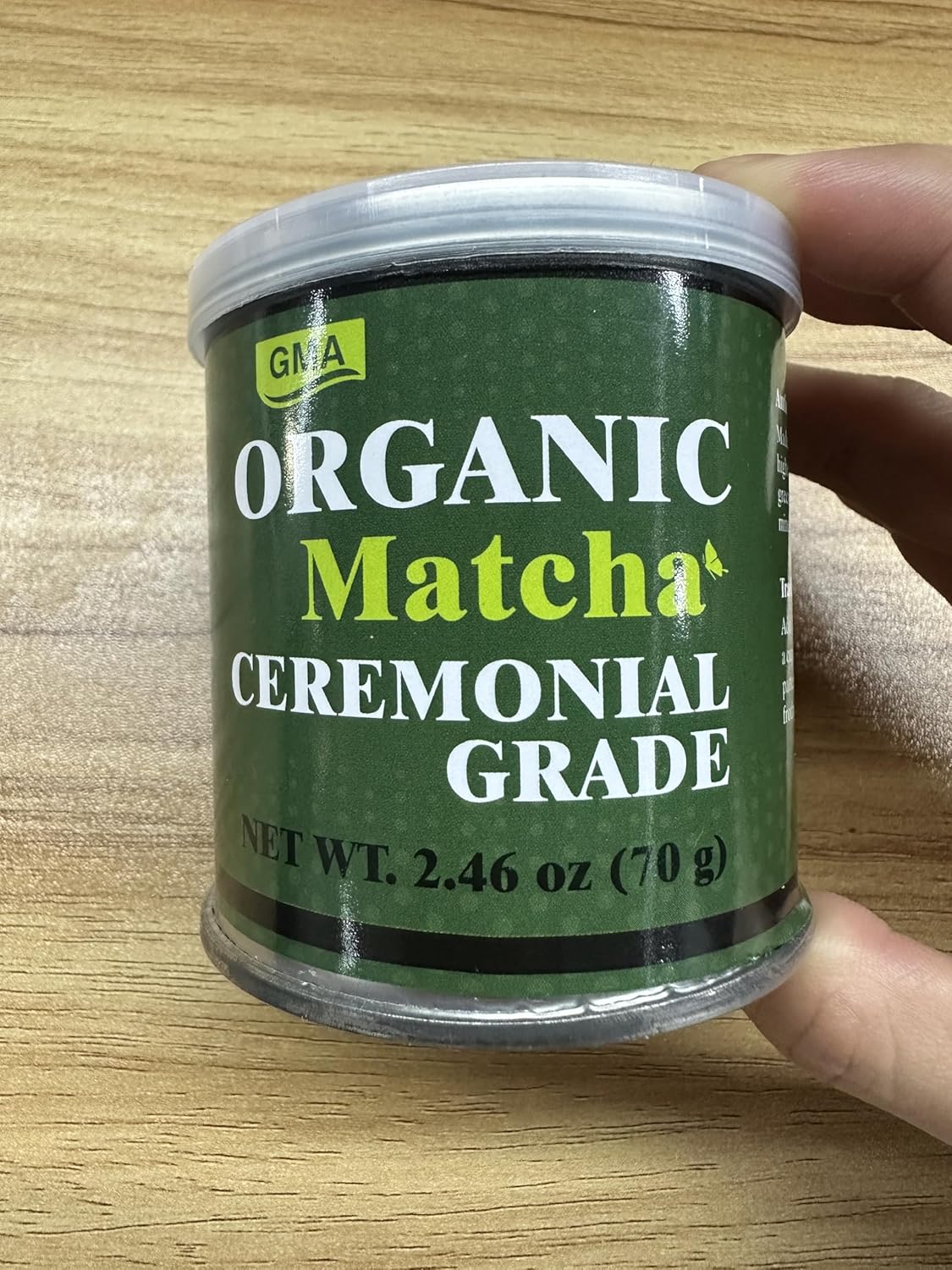 GMA Ceremonial Grade Matcha Green Tea Powder 2.46 oz-Highquality ceremonial matcha powder-For direct brewing and drinking