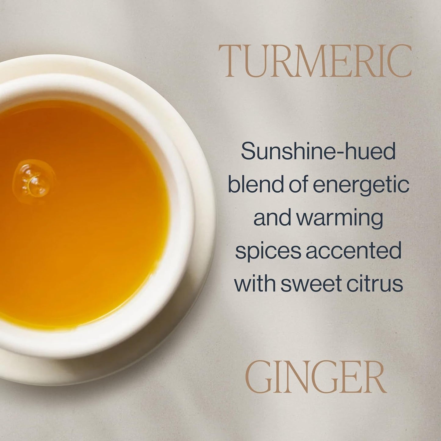 Rishi Tea Turmeric Ginger Organic Loose Leaf Tea, Caffeine Free, 1lb | Spicy Ginger and Citrus Herbal Tea Blend, Enjoy Hot or Iced, Sustainable, 56+ Servings