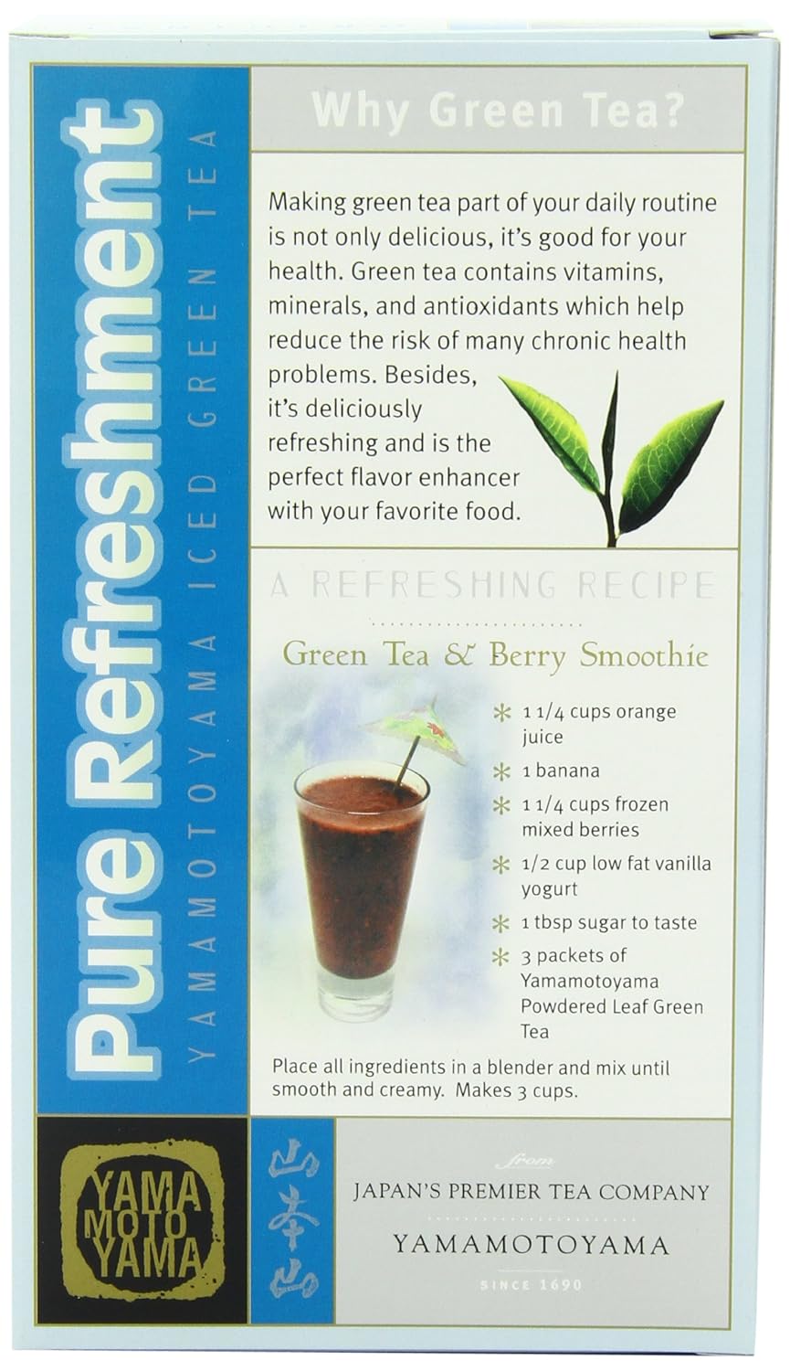 Yamamotoyama Iced Green Tea, Unsweetened, 0.8 oz