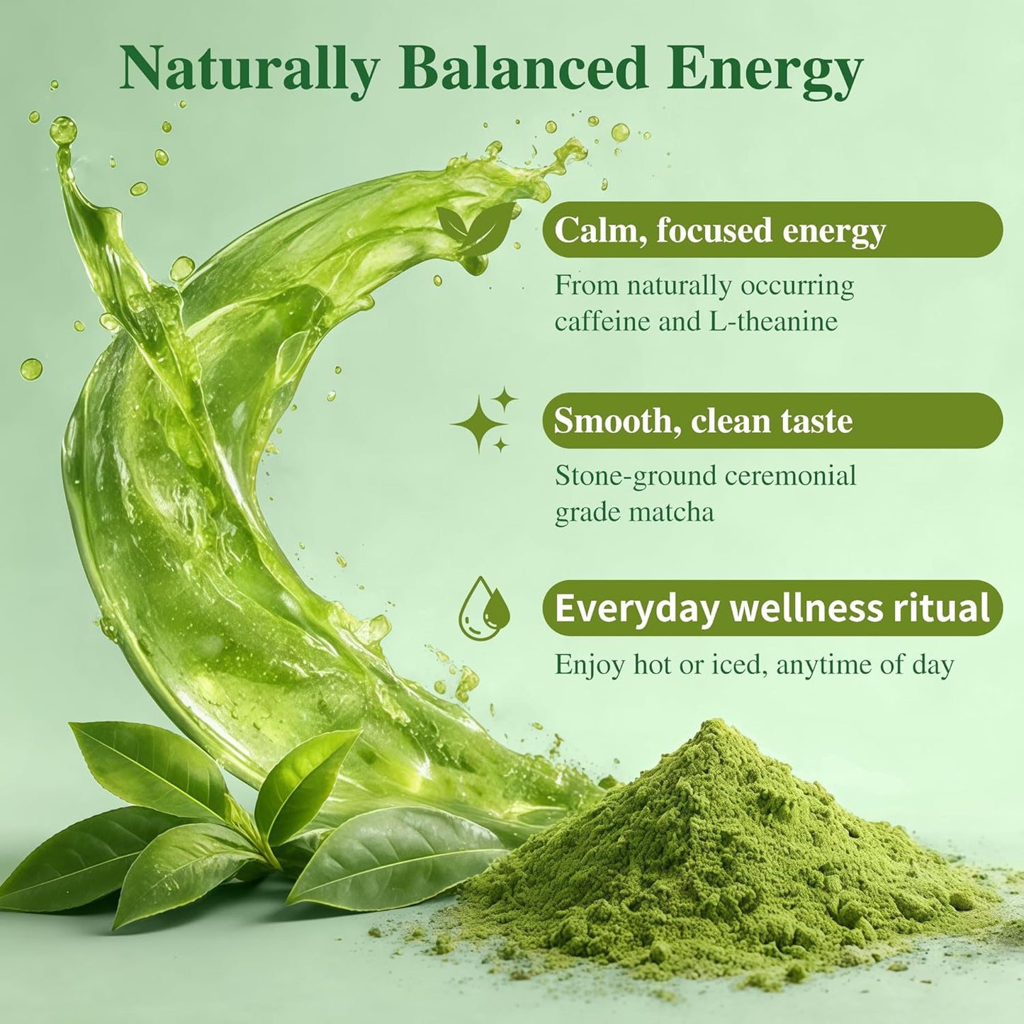 VEILUX Ceremonial Grade Matcha Green Tea Powder-100% Pure Unsweetened No Additives - First Harvest Quality for Authentic Flavor, Vibrant Green & Smooth Umami Taste, 4.23oz Tin