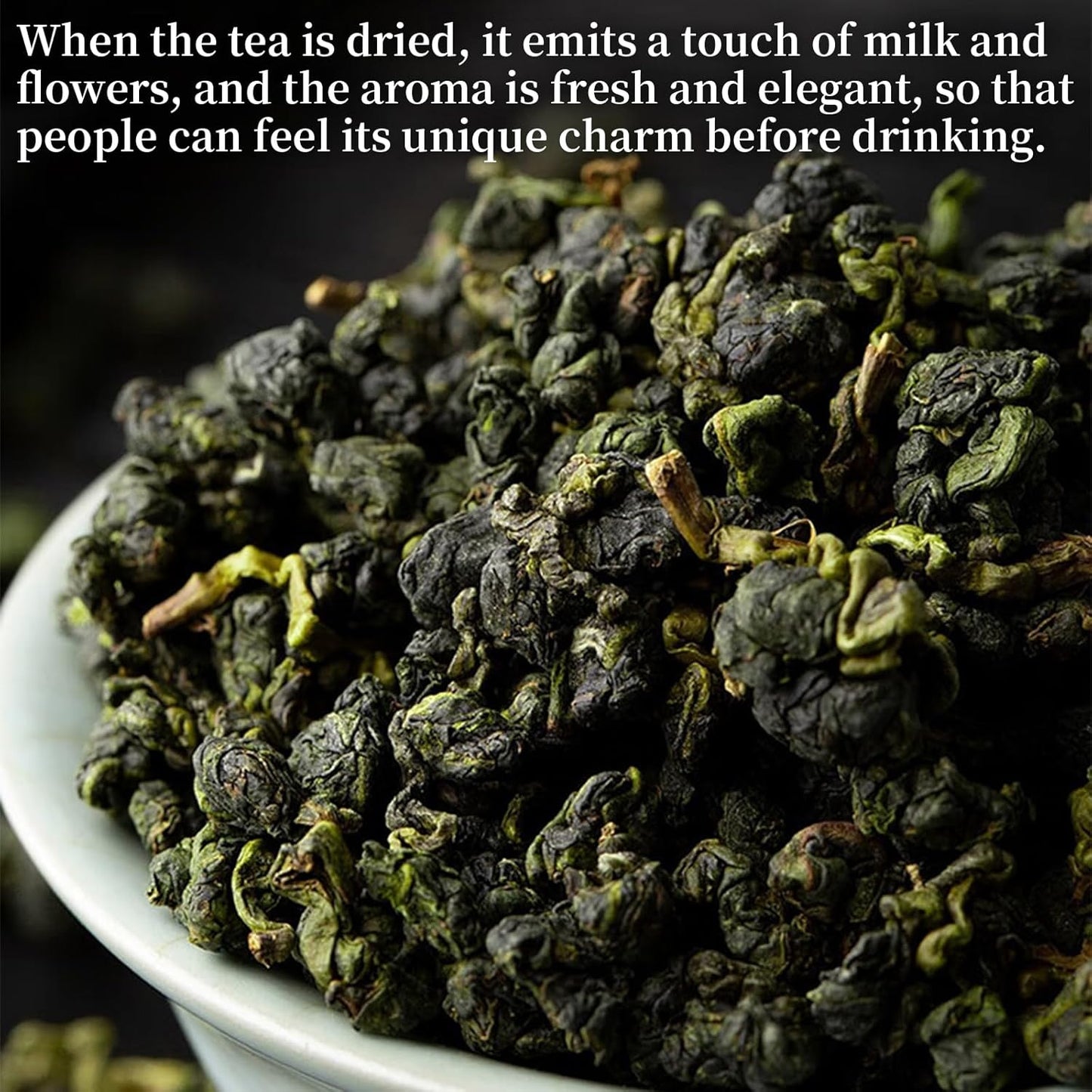 XIXICHA Taiwan Tea Alishan Oolong Tea Loose Leaf Taiwanese Green Oolong Tea Taiwan Loose Leaf Health and Delicious Multiple Brewing 150g/5.3oz 阿里山 乌龙茶