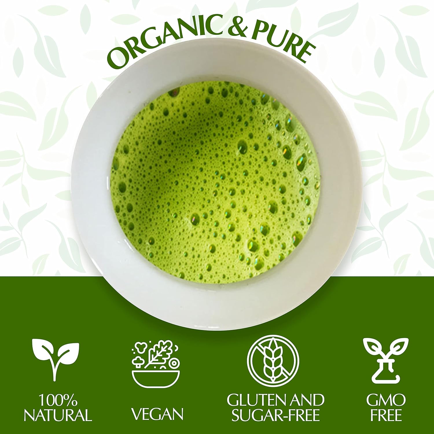 Japanese Green Tea Co. Kagoshima Matcha Powder (30 g) – Japanese Ceremonial Grade Matcha Powder – Smooth Green Tea for Easy Brewing – Subtle Sweetness and Fresh Grassy Taste