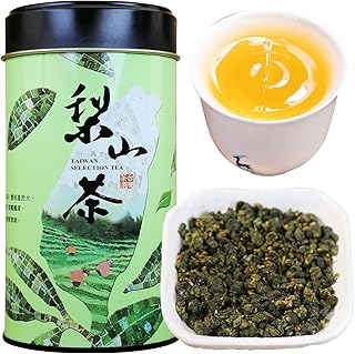 XIXICHA Lishan Oolong Tea Taiwan High Mountain Oolong Tea Loose Leaf Taiwan Lishan Tea Taiwaness Gaoshan Ulong Tea Formosa 梨山茶 梨山高冷茶 台湾茶 台湾高山茶 乌龙茶 5.3oz/150g