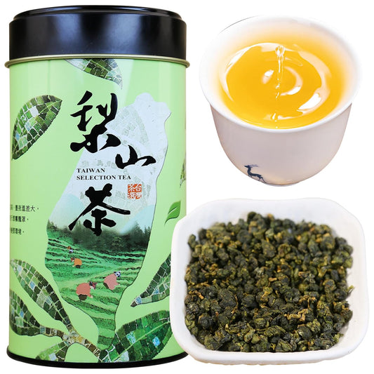 XIXICHA Lishan Oolong Tea Taiwan High Mountain Oolong Tea Loose Leaf Taiwan Lishan Tea Taiwaness Gaoshan Ulong Tea Formosa 梨山茶 梨山高冷茶 台湾茶 台湾高山茶 乌龙茶 5.3oz/150g