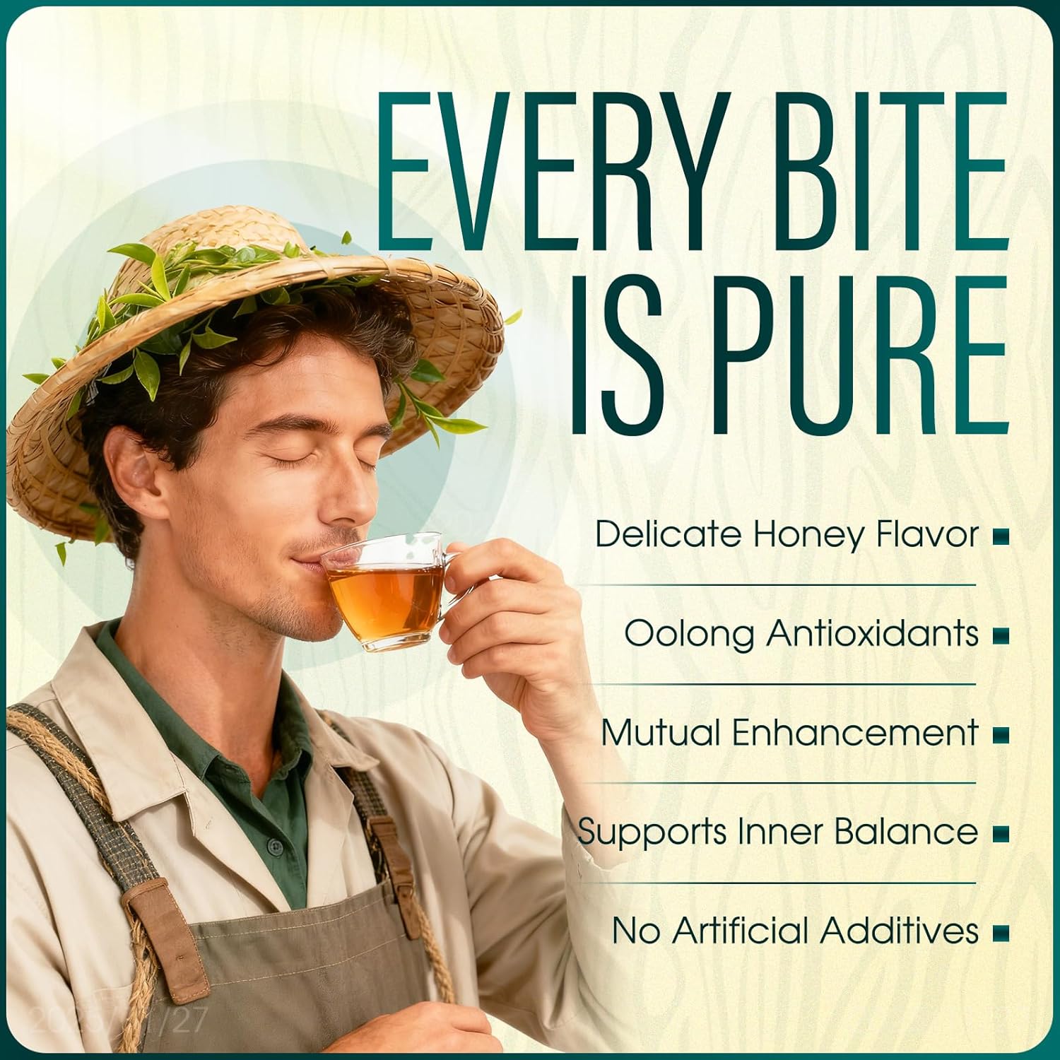 PiPiLOONG Oolong Tea – Organic Yunnan High-Mountain Whole-Leaf Oolong | Premium Loose Leaf Tea | Smooth, Floral & Aromatic | Hand-Picked High-Altitude Tea (2)