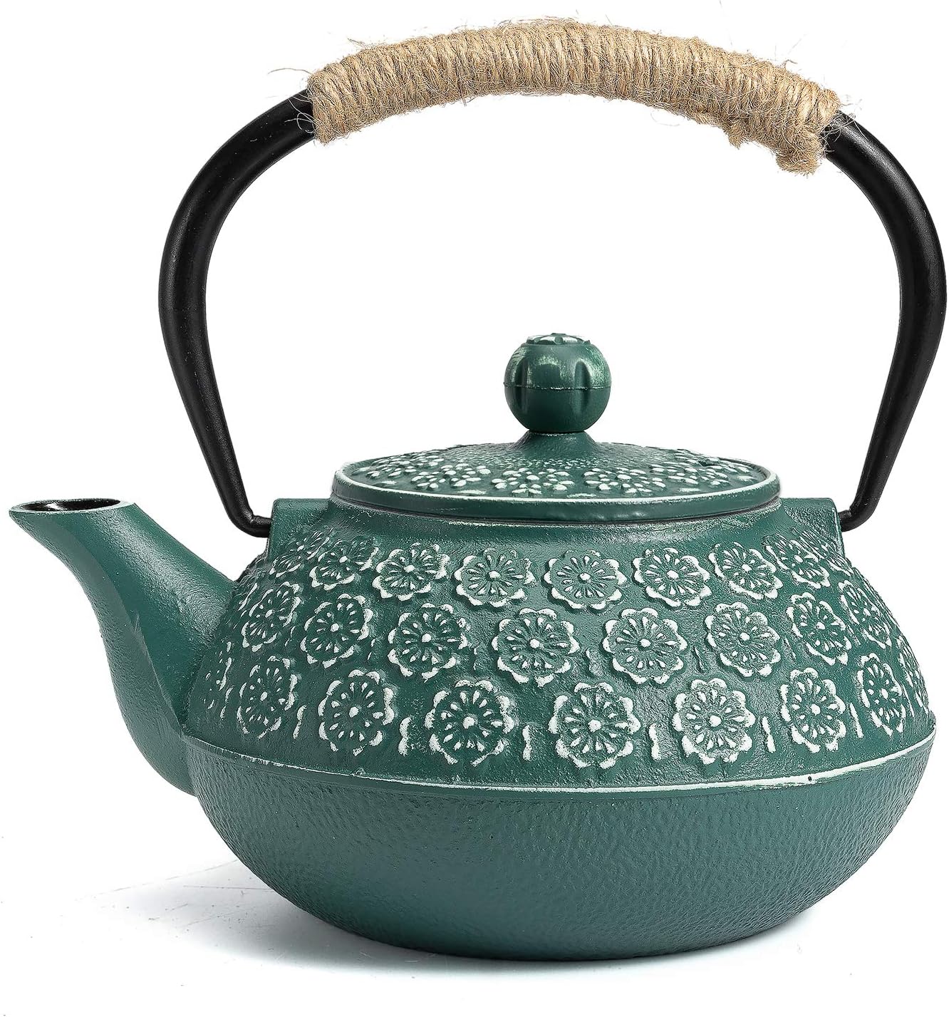 Sotya Cast Iron Tea Pot with Infusers for Loose Tea, 30oz Japanese Tetsubin