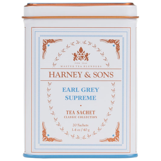 Harney &amp; Sons Earl Grey Supreme, Black Tea, 20 Sachets