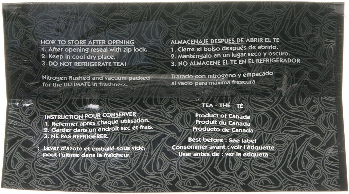 Metropolitan Tea Discovery Loose Tea Pack Bourbon Street Vanilla Flavored Rooibos 100gm Makes 30 - 45 Cups
