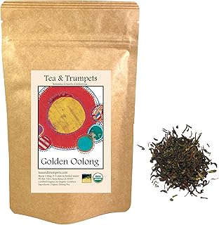 USDA Organic Golden Oolong Loose Leaf Oolong Tea - 4 oz