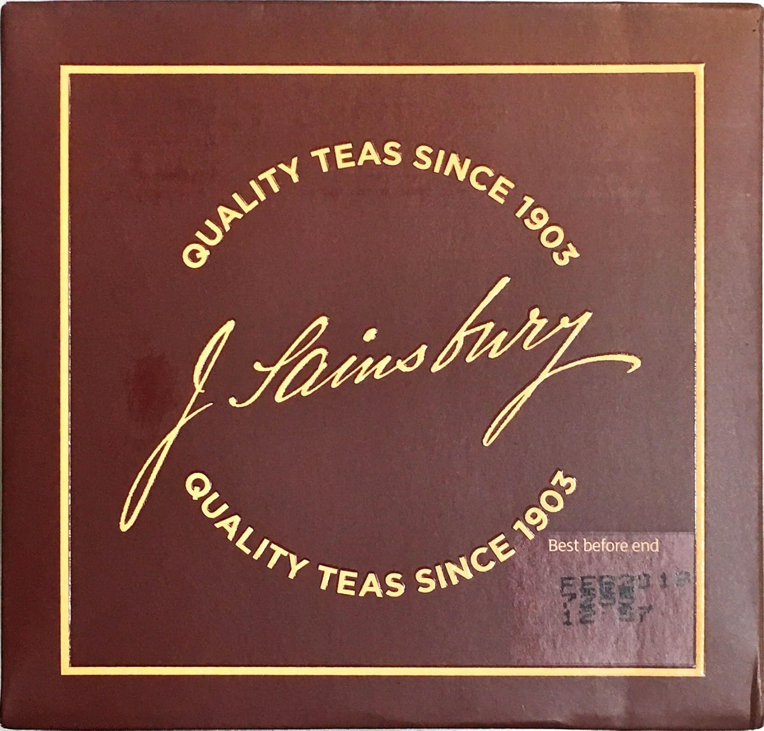 Sainsbury's Extra Strong Red Label Tea 80 Bags 250g | Fairly Traded Tea from England