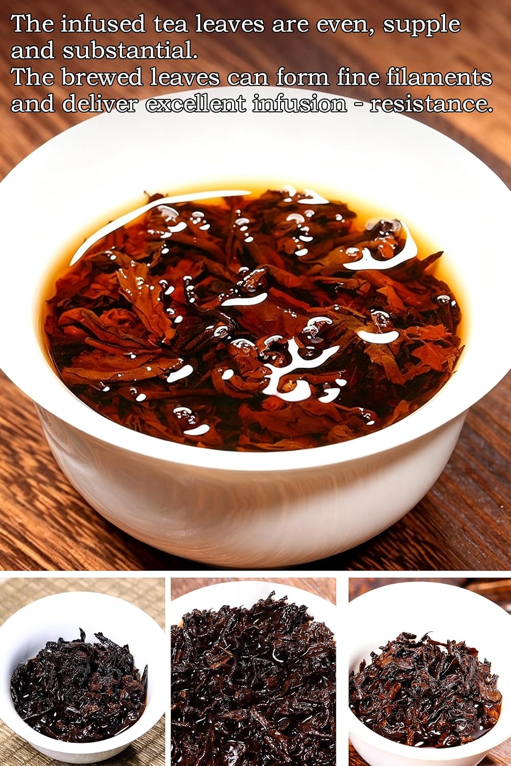 Shengmingxi Puerh Tea Cake Ripe Pu-erh Tea Pu erh Tea Cake Aged Fermented Pu erh Tea Large-leaf Variety 普洱茶 茶饼 普洱熟茶 12.6oz/357g