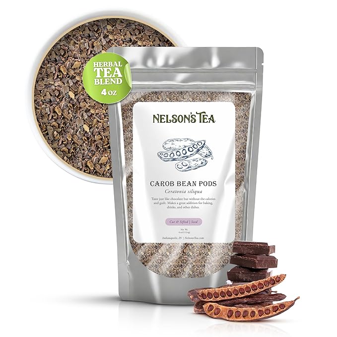 Nelson's Tea - Carob Bean Pods (4 oz.)
