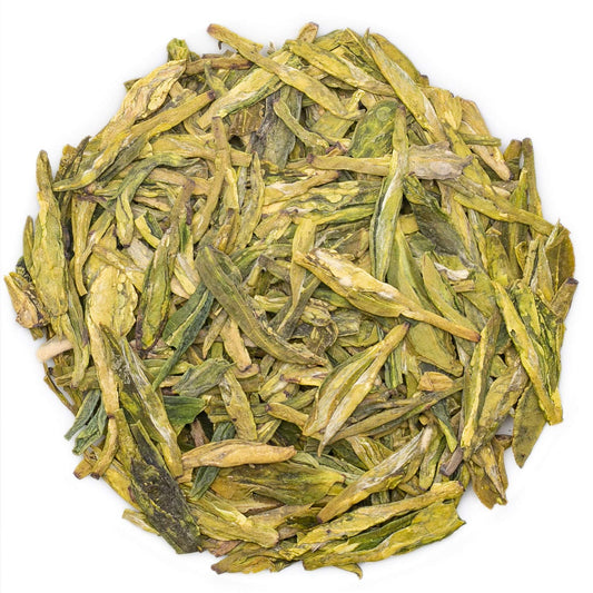 oriarmcha 2026 Mingqian Longjing Dragon Well Tea 2nd Grade - Dragonwell Long Jing Green Tea Loose Leaf - Ecologically Grown 250g Zip-lock Resealable Bag