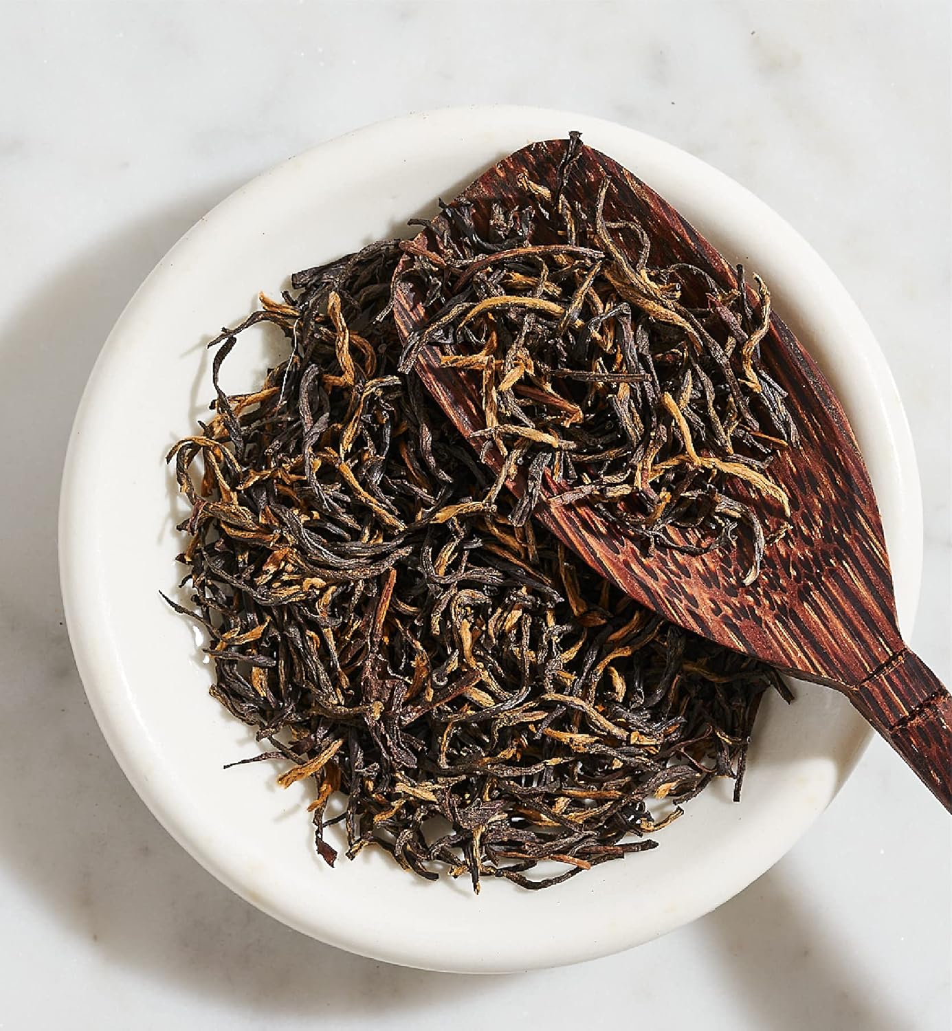 Loose Leaf Assam Black Tea with Golden Tips (200+ Cups) - Fresh Premium Second Flush Harvest - Malty, Full Bodied Breakfast Tea - 1 Pound Bulk Pouch