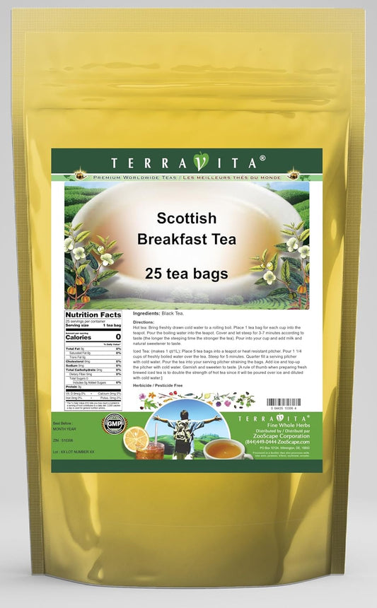 Scottish Breakfast Tea (25 tea bags, ZIN: 510306)
