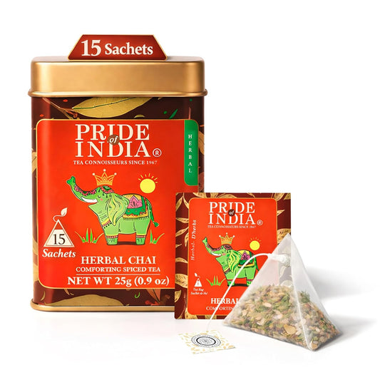 Pride of India Herbal Chai Spiced Tea
