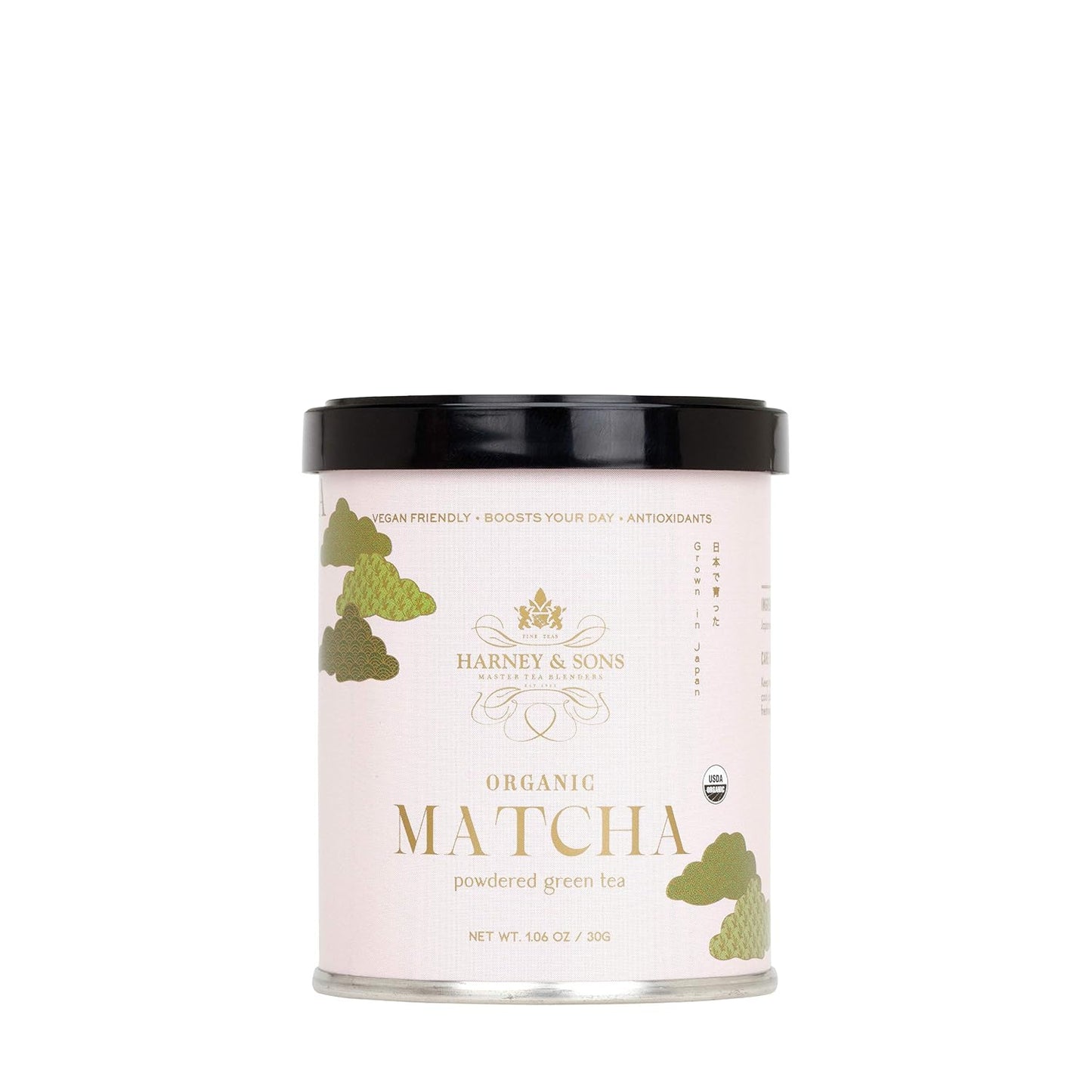 Harney & Sons Organic Matcha, 30g Tin of Powdered Matcha