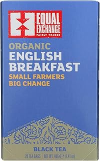 Equal Exchange Black, English Breakfast Tea (6/20 BAG)