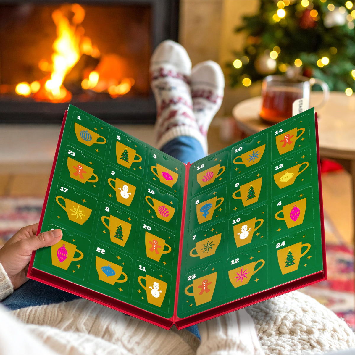 STASH Tea Advent Calendar 2026, 24 Bags, Black, Green & Herbal Teas
