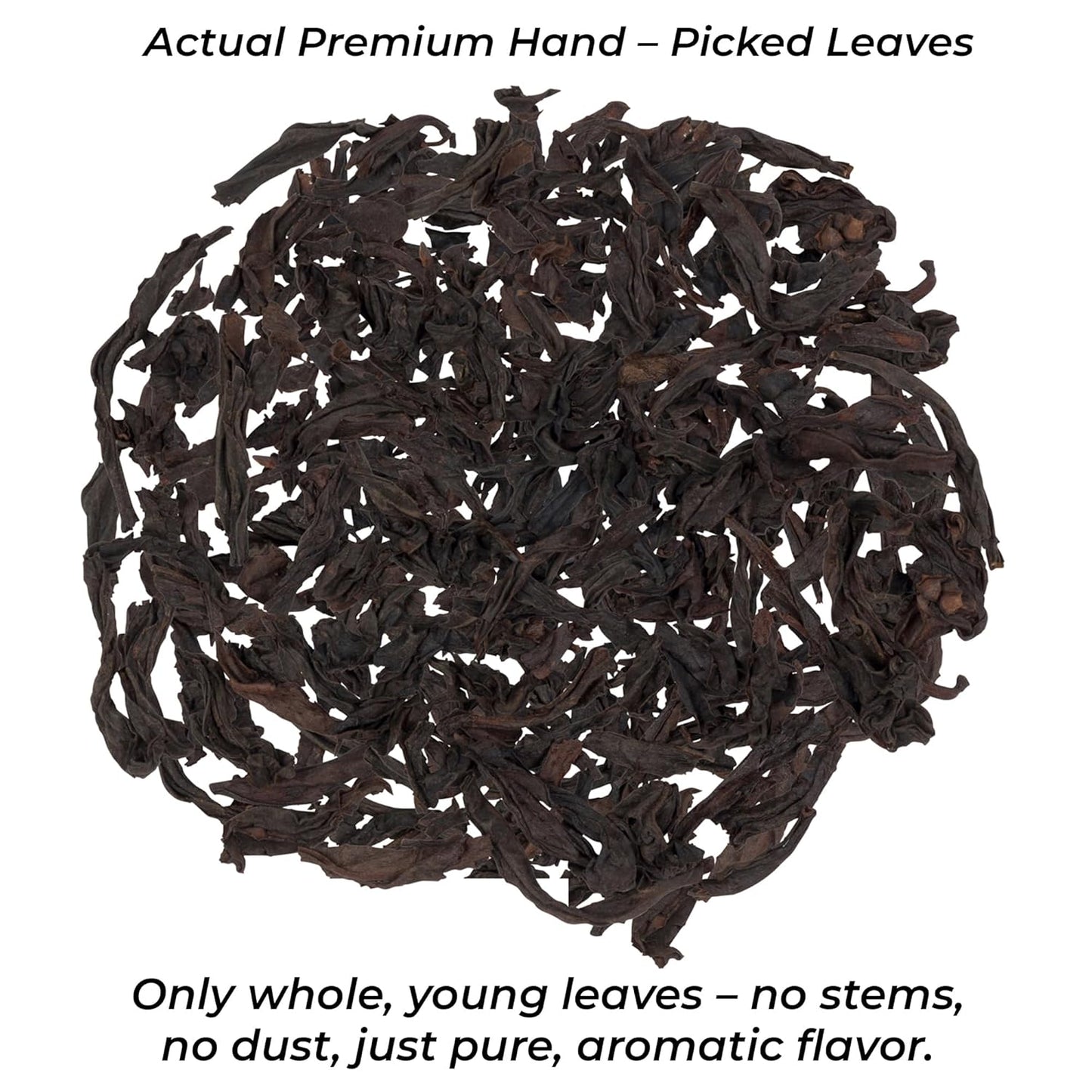 Imperium Da Hong Pao Loose Leaf Oolong Tea (4oz), Premium Hand-Picked Wuyi Mountain Rock Tea, Brews 100 Cups, Big Red Robe, Naturally Smooth and Rich, Harmonious Flavor and Sweet Aroma