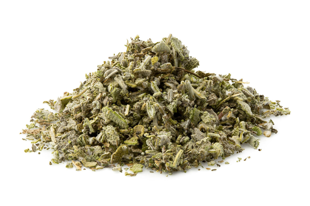 U.S. Wellness Naturals Organic Sage Leaf, 1 Pound, Cut and Sifted Loose Leaf Tea and Seasoning, Salvia officinalis, Albanian