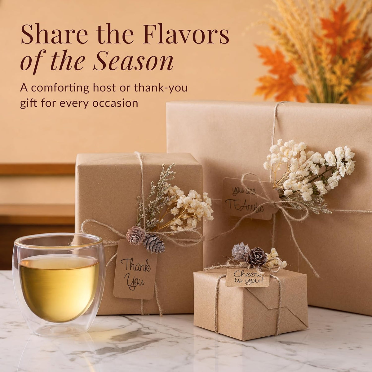 The Republic of Tea Pumpkin Pie Chai Herbal Tea