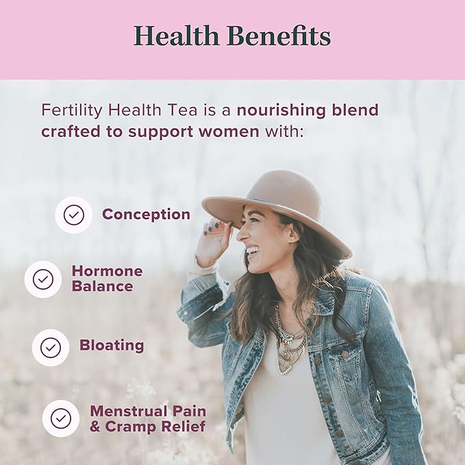 Jade Tea Organic Herbal Blend – Red Raspberry Leaf, Lady's Mantle, Red Clover, Chamomile & Damiana – Fair Trade, Made in USA