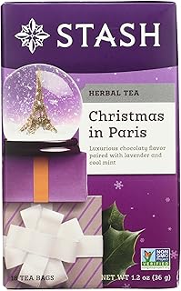 STASH TEA Christmas In Paris -Herbal Tea, 18 CT