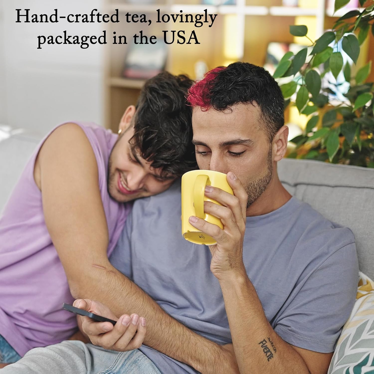 Equalitea Pride Tea, Organic Tutti Fruity, Gourmet Herbal Teas in Reusable Rainbow Tea Tin, Gay Pride Gifts for LGBTQ Pride 2025, All Natural & Plastic Free (12 Sachets)