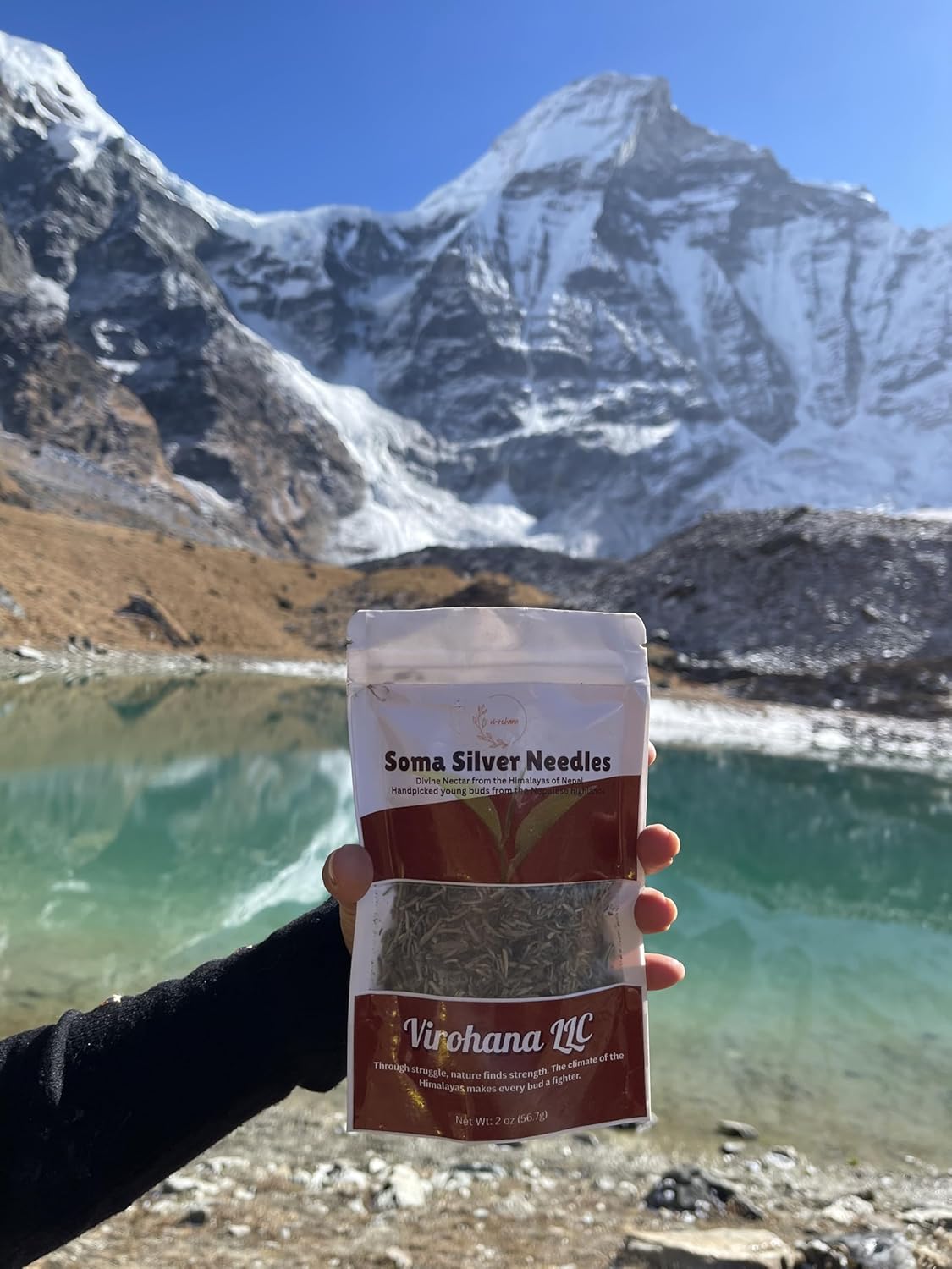Virohana Loose Leaf Tea Collection | Premium Whole Leaf Teas from Himalayas (Soma Silver Needles White Tea)