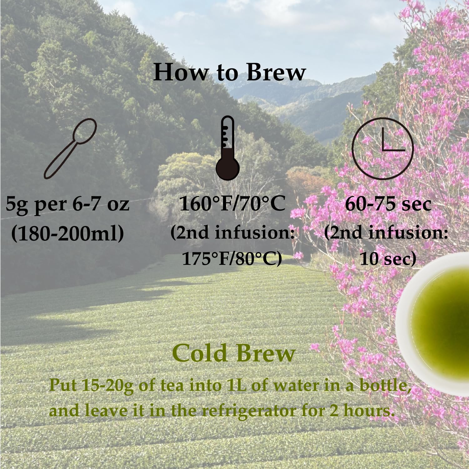 NAGOMI Organic Fukamushi Sencha - Loose Leaf Japanese Deep Steamed Green Tea, 70g/2.47oz.
