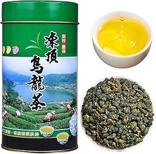 XIXICHA Dongding Oolong Tea Loose Leaf Taiwan Tea High Mountain Oolong Taiwan Dong Ding Gaoshan Ulong Tea Taiwanese Green Oolong One Thousand Meters High Mountain 150g/5.3oz （120 cups）凍頂乌龙茶 冻顶乌龙 乌龙茶 台湾茶
