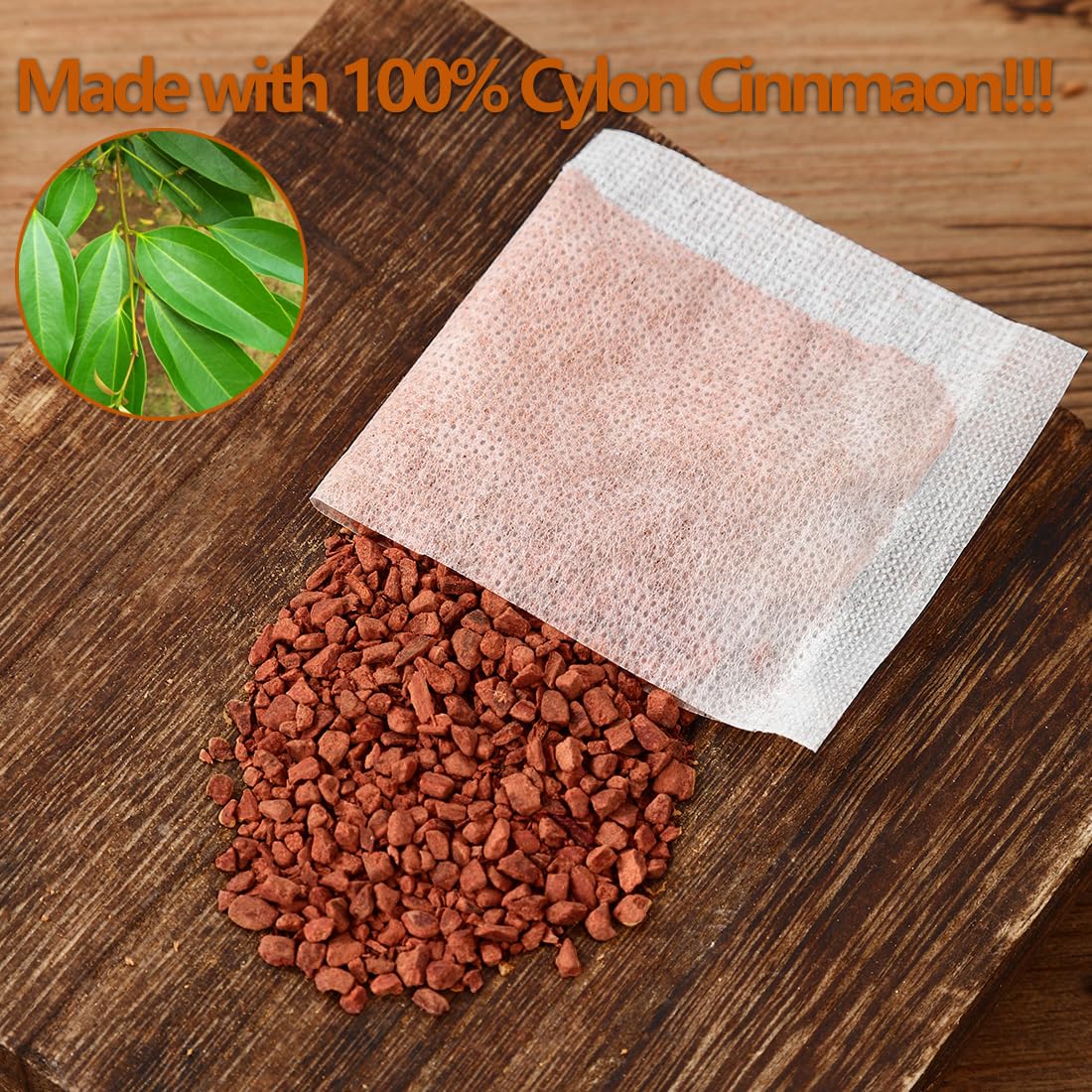 Premium 100 Pure Ceylon Cinnamon Tea Bags