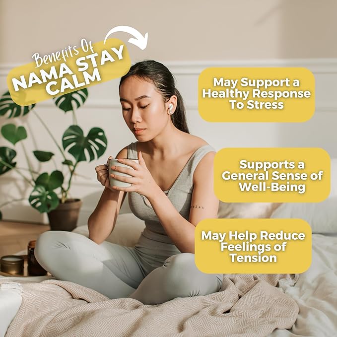 Relax and Calm Down Loose Leaf Tea w/ Ashwagandha, Chamomile, Lemon Balm, Organic Herbal Tea, 2 oz (57 gram), Decaf, Vegan, Healthy, Zero Caffeine